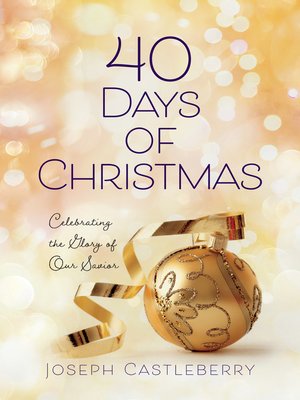 cover image of 40 Days of Christmas